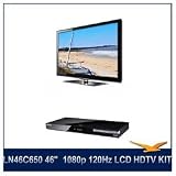 Samsung LN46C650 - 46 1080p 120Hz LCD HDTV + Samsung BDC5500 Blu Ray Player