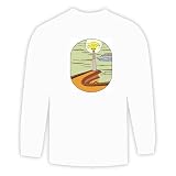  : Long Sleeve T-shirt with lighthouse, Spain, aspect Large White