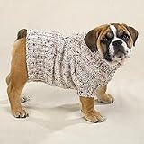 Casual Canine Irish Knit Swtr Sm Heather Natural - CHRISTMAS DOG SWEATER - SMALL