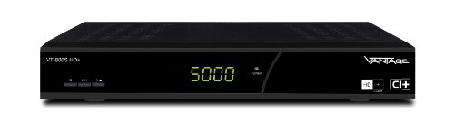 Vantage VT-800s Ricevitore satellitare HDTV, slot CI, 2x lettore schede Conax, HDMI, PVR ready, Full-HD, USB 2.0