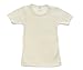 Hocosa Little Kids Organic Wool-Silk Short-Sleeved Undershirt