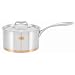 Marco Pierre White Stainless Steel with Copper Base 16 cm Vegetable Pan + Lid