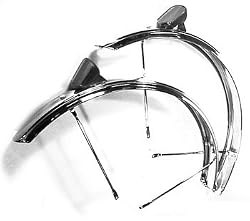 Torker Tri Star Rear Fender Set For Adult Tricycle Chrome