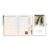 Serenity 2-Page-Per-Month Desk Tabbed Dividers - January 2009