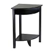 Liso Corner Table, Cube Storage and Shelf By Winsome Furniture