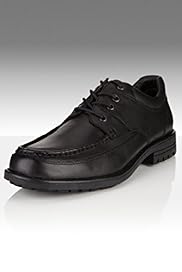 Leather Apron Lace Up Gibson Shoes