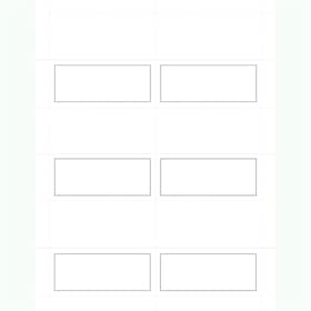 Silver Border Printable Place Cards (48 count) by Gartner Studios