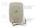 GE Part Number WR60X10046 MOTOR AC/DC EVAP FAN