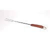 Outset QB58 Telescoping Stainless-Steel Grill Fork with Rosewood Handle