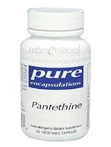 Pantethine 250 mg 60 Vegetarian Capsules by Pure Encapsulations