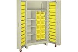 38W Storage Cabinet With Tilt Bins