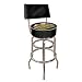 Texas Holdem Padded Bar Stool with Back