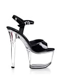 Sexy Black 7 Inch High Heel Platform sandal 8 3199nyY8PoL. SL160 Sexy Black 7 Inch High Heel Platform sandal 8