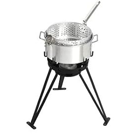 Eastman Outdoors 10 Quart Aluminum Fish Kit With Basket