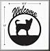 chihuahua34  - Long Hair Chihuahua Welcome Sign