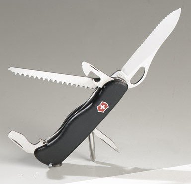 Victorinox Swiss Army #54874 One Hand Trekker Knife