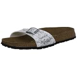 Papillio Madrid Birkoflor Narrow Manmade Slides Sandal
