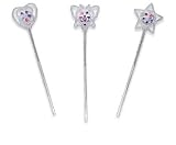 Fun Flashing Rhinestone Fairy Princess Costume Wand - Lights Up (sold invididually)