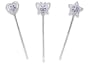 Fun Flashing Rhinestone Fairy Princess Costume Wand - Lights Up (sold invididually)