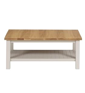 Padstow Coffee Table with a Putty Finish
