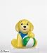 Webkinz Beach Boy Golden Retriever Figurine