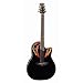 Ovation Celebrity Deluxe CC44 Acoustic-electric Guitar, Black