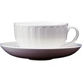 Wedgwood Night & Day Bone China Checkerboard Tea Saucers, Set of 4