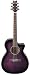 Ibanez Ambiance Series A200 Flamed Maple Top Acoustic-Electric Guitar - Trans Violet Sunburst