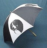 Bernese Mountain Dog Umbrella by Porcelain by Rosalinde (60' Arc)