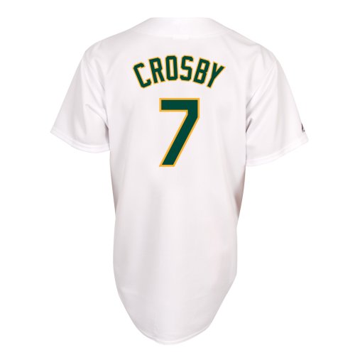 Bob Crosby Oakland Athletics Youth Replica Home Jersey (Medium)