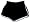 Navy Blue Retro Womens & Girls Workout Jersey Knit Shorts 8 Sizes, elastic waist band, 4 different colors. Great women & Girls workout short., Extra Small