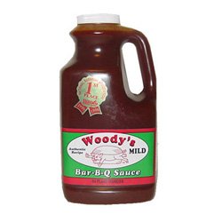 Woody's Authentic Recipe Mild Bar-B-Q Sauce (Net Wt. 64 oz.) (Extra Large Size)