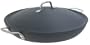 Calphalon Commercial Hard-Anodized 16-Inch Paella Pan with Lid