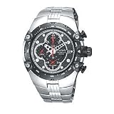 Pulsar Mens PF3527 Tech Gear Alarm Chronograph Silver-Tone Watch by Pulsar