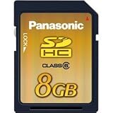 Panasonic RP SDV08GU1K - Flash memory card - 8 GB - Class 6 - SDHC