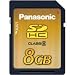Panasonic RP SDV08GU1K - Flash memory card - 8 GB - Class 6 - SDHC