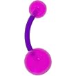 Bioplast Magenta Magic Belly Ring