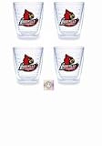Louisville Cardinals Tervis Tumblers 12 oz - set of 4