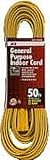 ACE TRADING-KINTRON 1FX-001-050FYL ACE HOUSEHOLD INDOOR EXTENSION CORD 16/2 SPT-2 50'