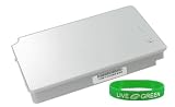 Replacement Laptop Battery for Apple PowerBook G4 15 M9676TA/A, 4400mAh 6 Cell