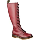 Dr Martens Women's 1B60 20 Eye Zip Boot Cherry Smooth