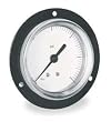 Industrial Grade 4UA34 Panel Mount Gauge, Flange, 2 1/2In, 200 Psi