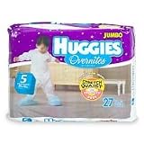 Huggies Ultrathin Overnites, Size 5, Over 27 lbs, Jumbo Pack - 27 diapers / pack, 4packs