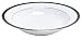 Nikko Ceramics Black Tie 8-Inch Soup/Cereal Bowl