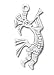 Solid Sterling Silver Kokopelli Southwest Charm Approximately1 1/8