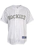 Colorado Rockies Replica Home Jersey (Large)