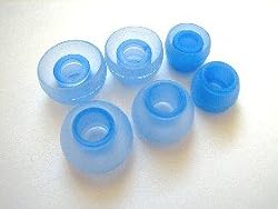 Blue Replacement earbuds ibuds for Sony, Creative, Sennheiser, Jbuds, Bose, Shure, Klipsch, Koss, Logitech, Phillips, Skullcandy, Sennheiser
