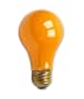 Bulbrite 106560 - 60A/CO - Orange 60 Watt A19 Colored Light Bulb