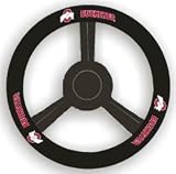 Ohio State Buckeyes Leather Steering Wheel Cover