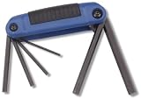 Folding Metric Hex Key Set